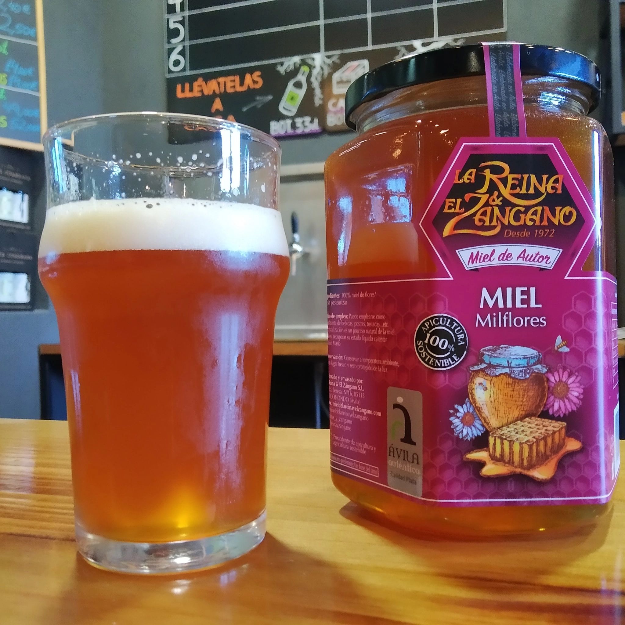 Miel de milflores La Reina & El Zángano