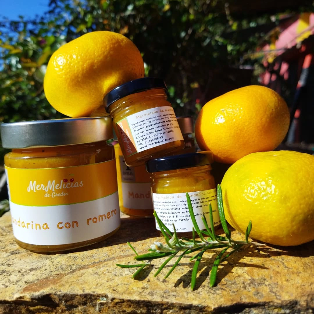 mermelada de mandarina de mermelicias de gredos