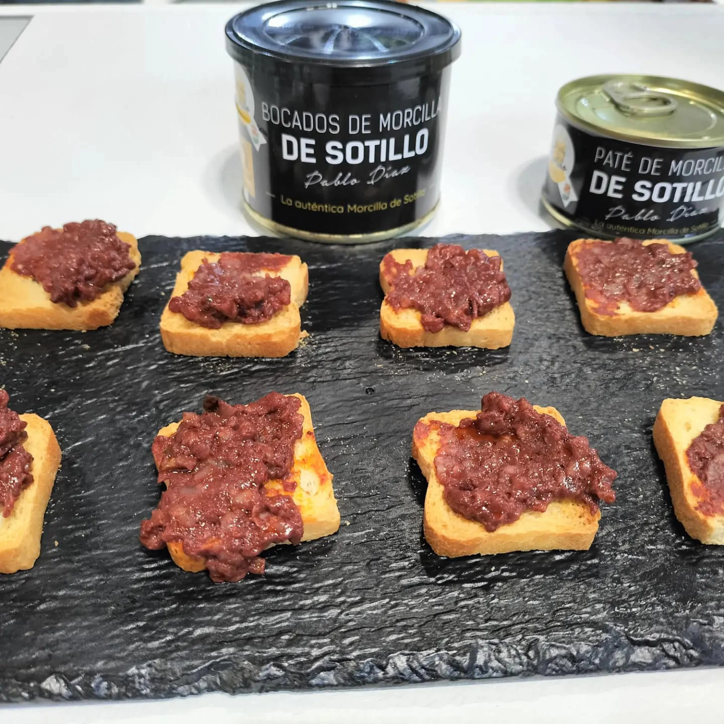 Bocados de morcilla de sotillo
