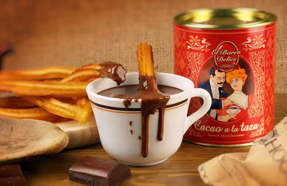 cacao a la taza de El Barco Delice