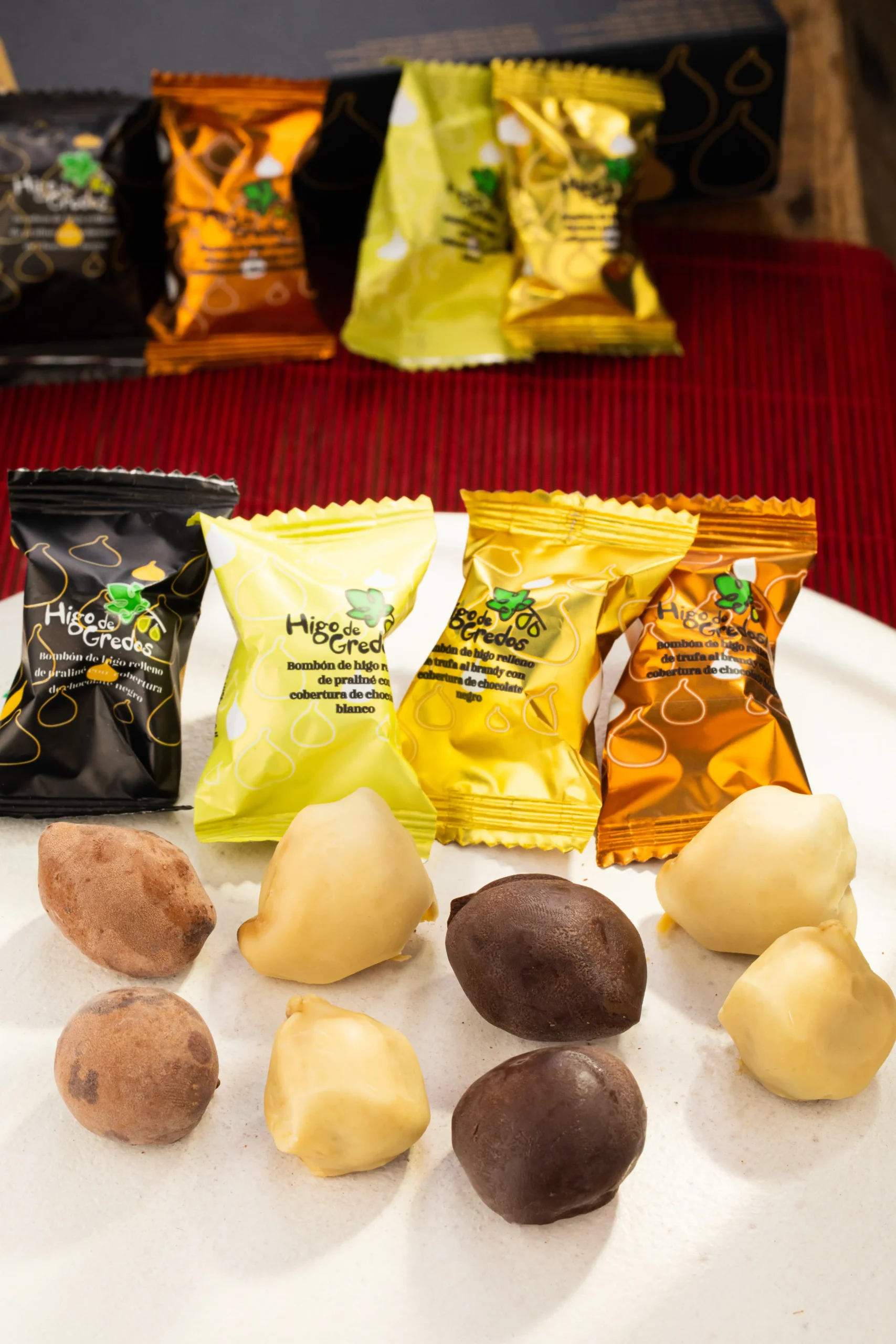 bombones de higo de gredos
