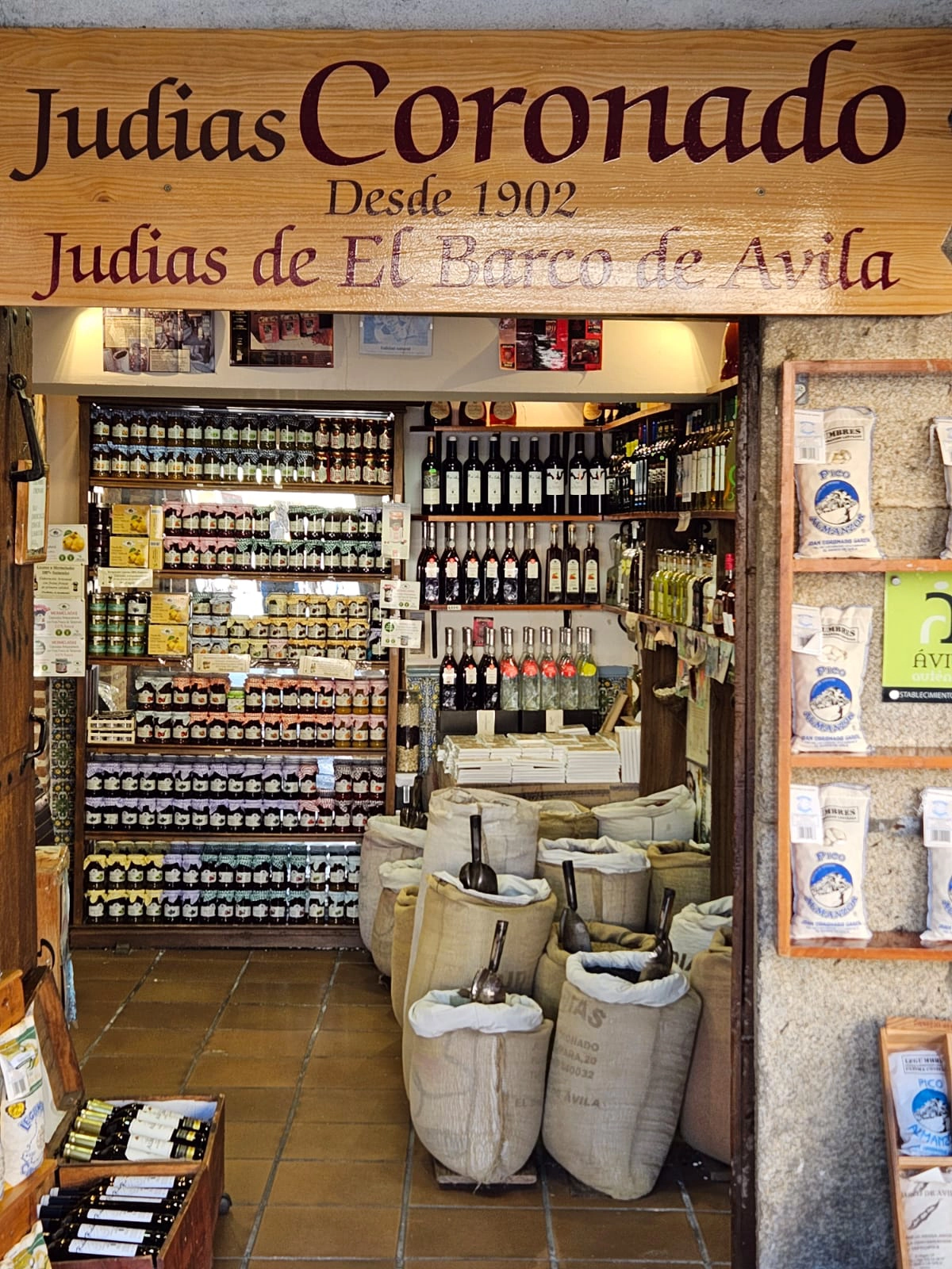 Tienda alimentacion Legumbres Coronado