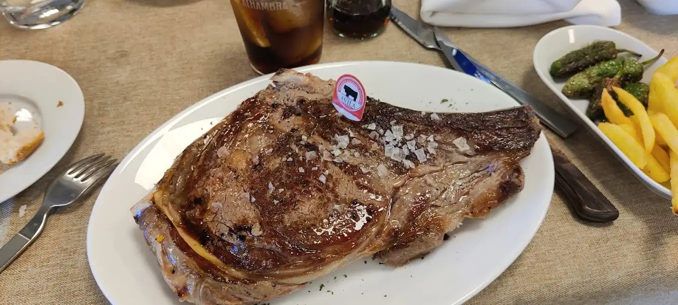 chuleton de carne de avila
