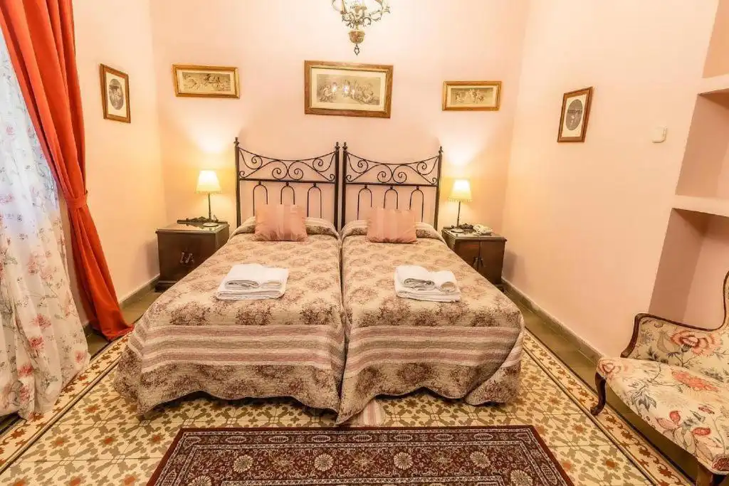 habitacion cama doble posada real quinta san jose