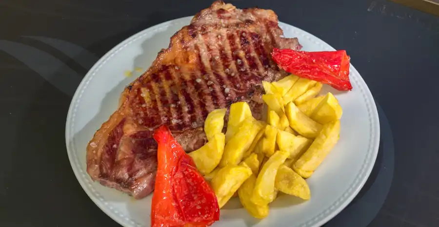 chuleton de carne de avila