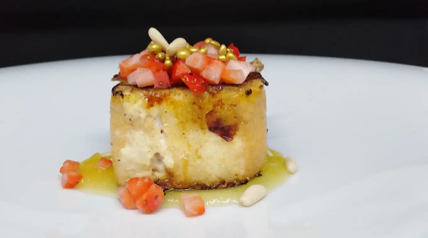 Plato del restaurante de El Yantar de Gredos
