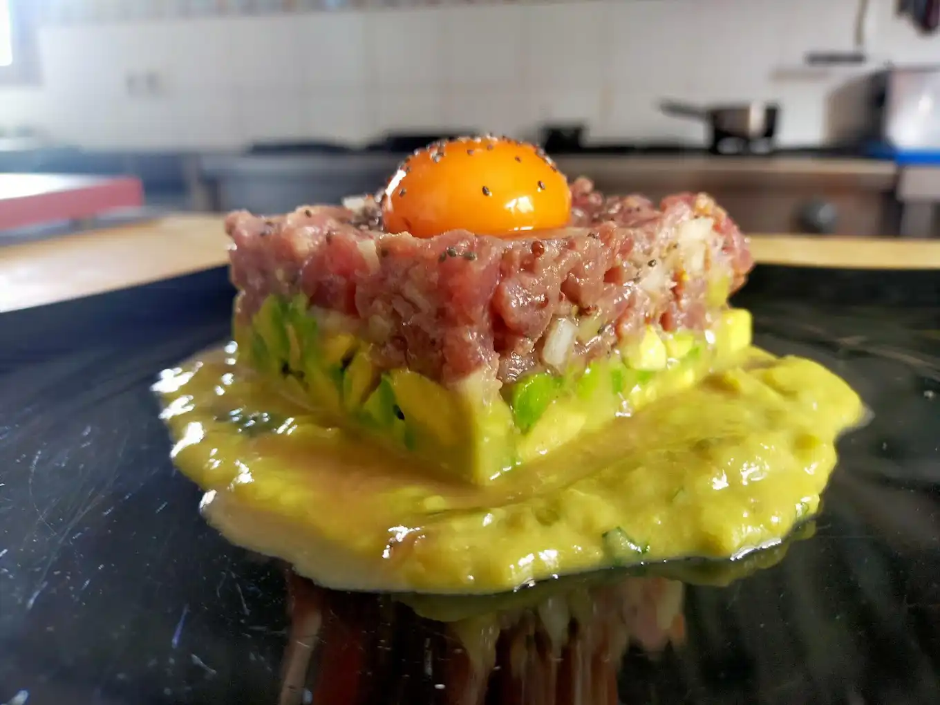 Plato del restaurante de El Yantar de Gredos