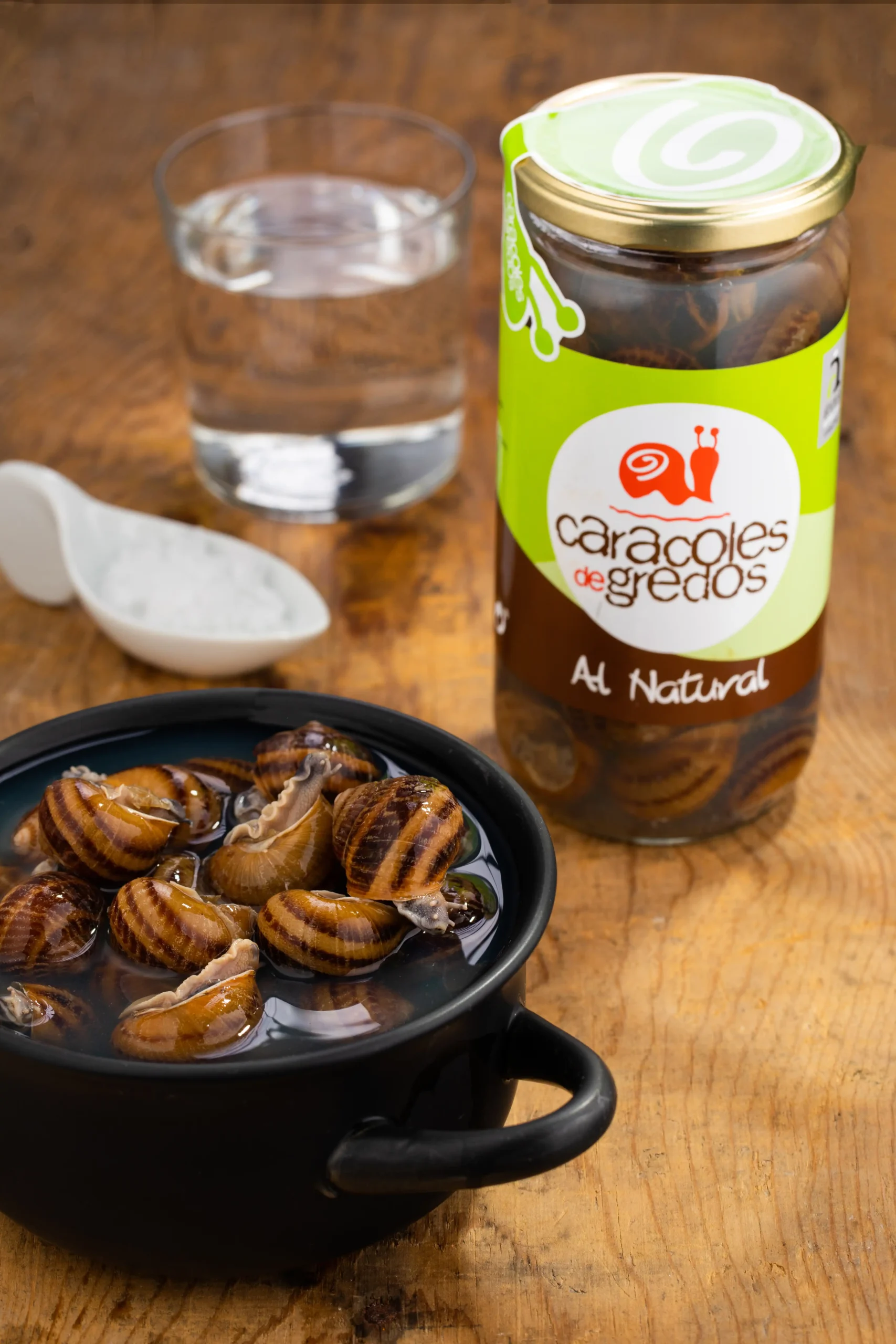 caracoles al natural