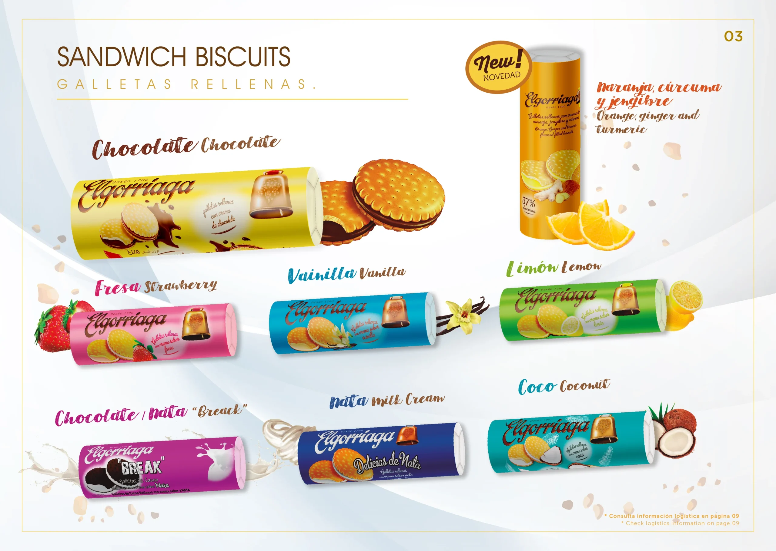 galletas chocolates el gorriaga