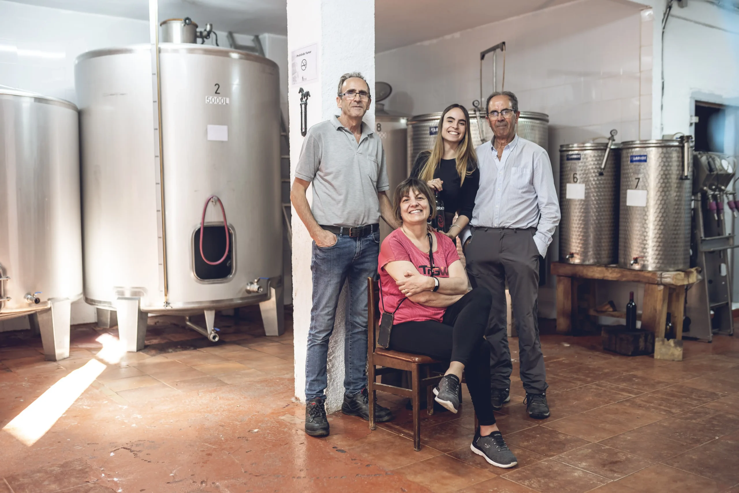 equipo de Bodega El Callejón