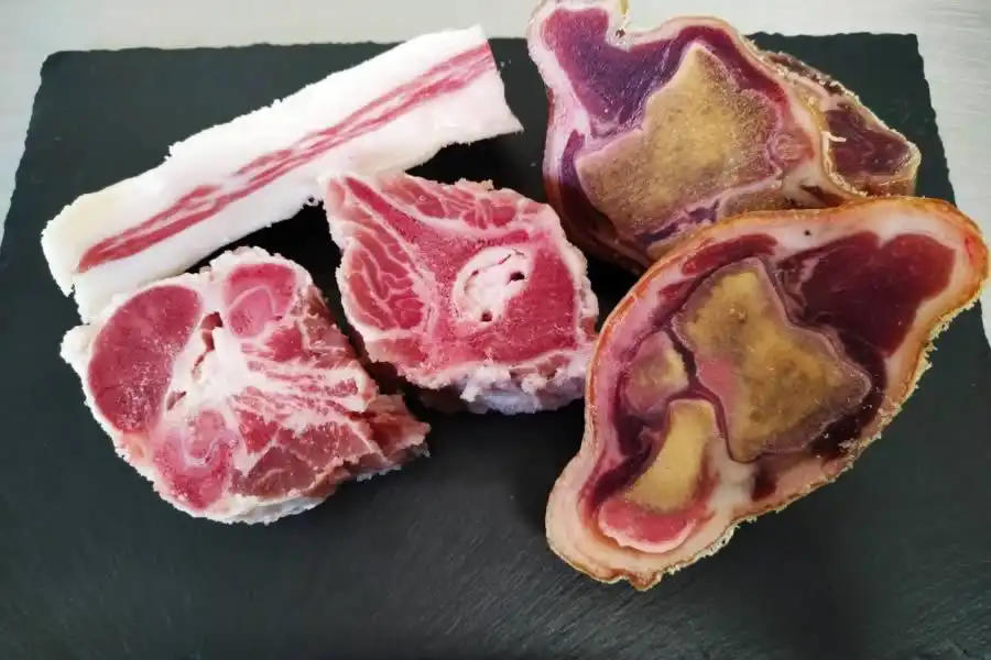 hueso de jamon y espinazo