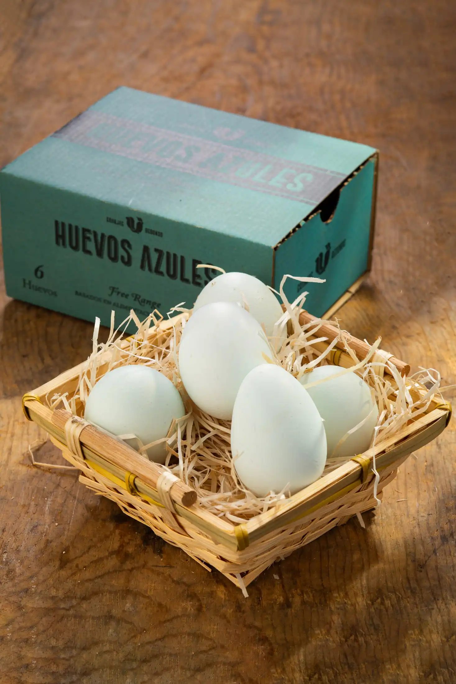 huevos azules granjas redondo