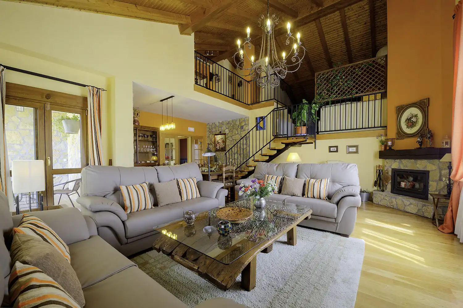 interior alojamiento Casa Rural de Alba