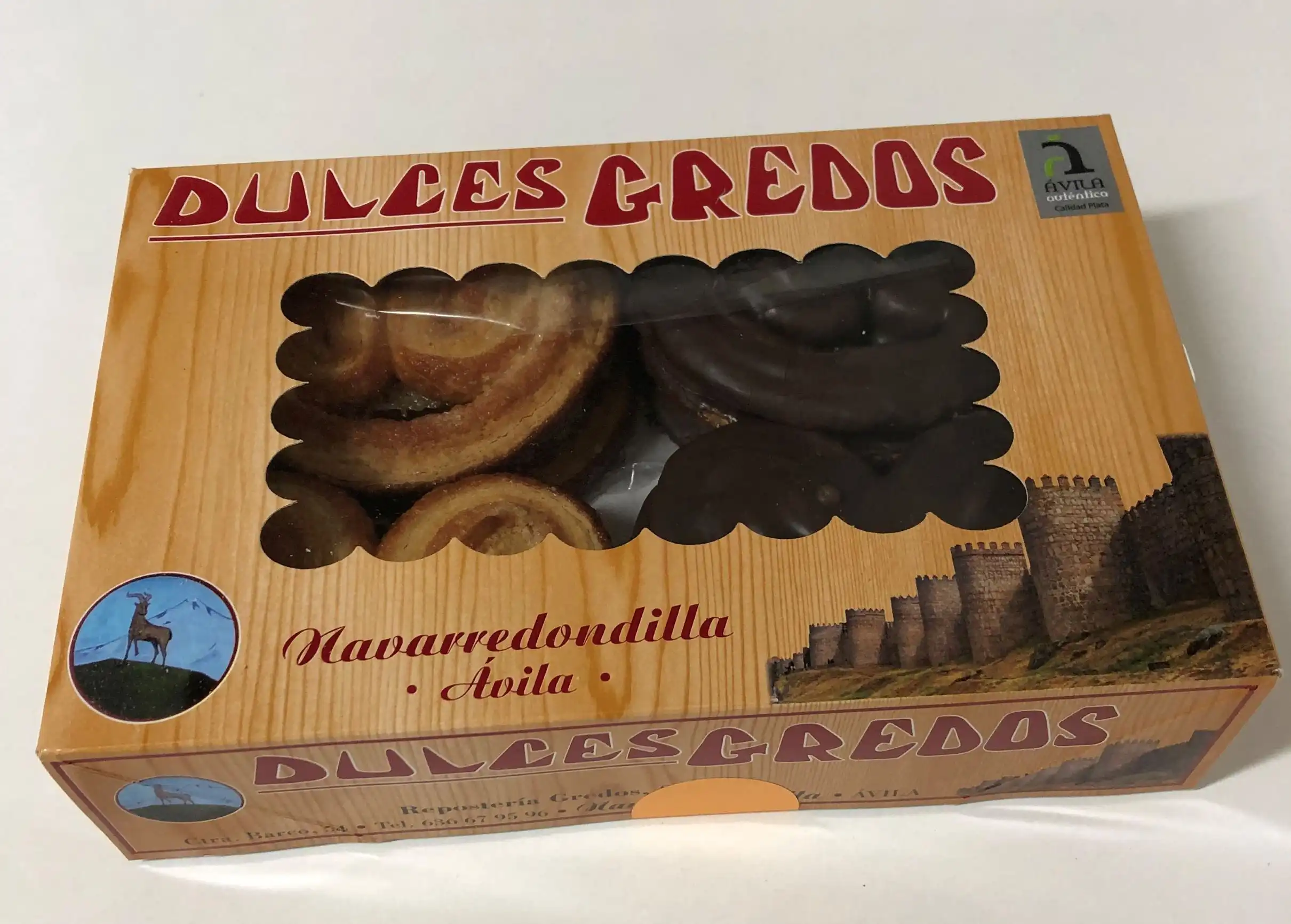 palmeritas dulces de navarredondilla