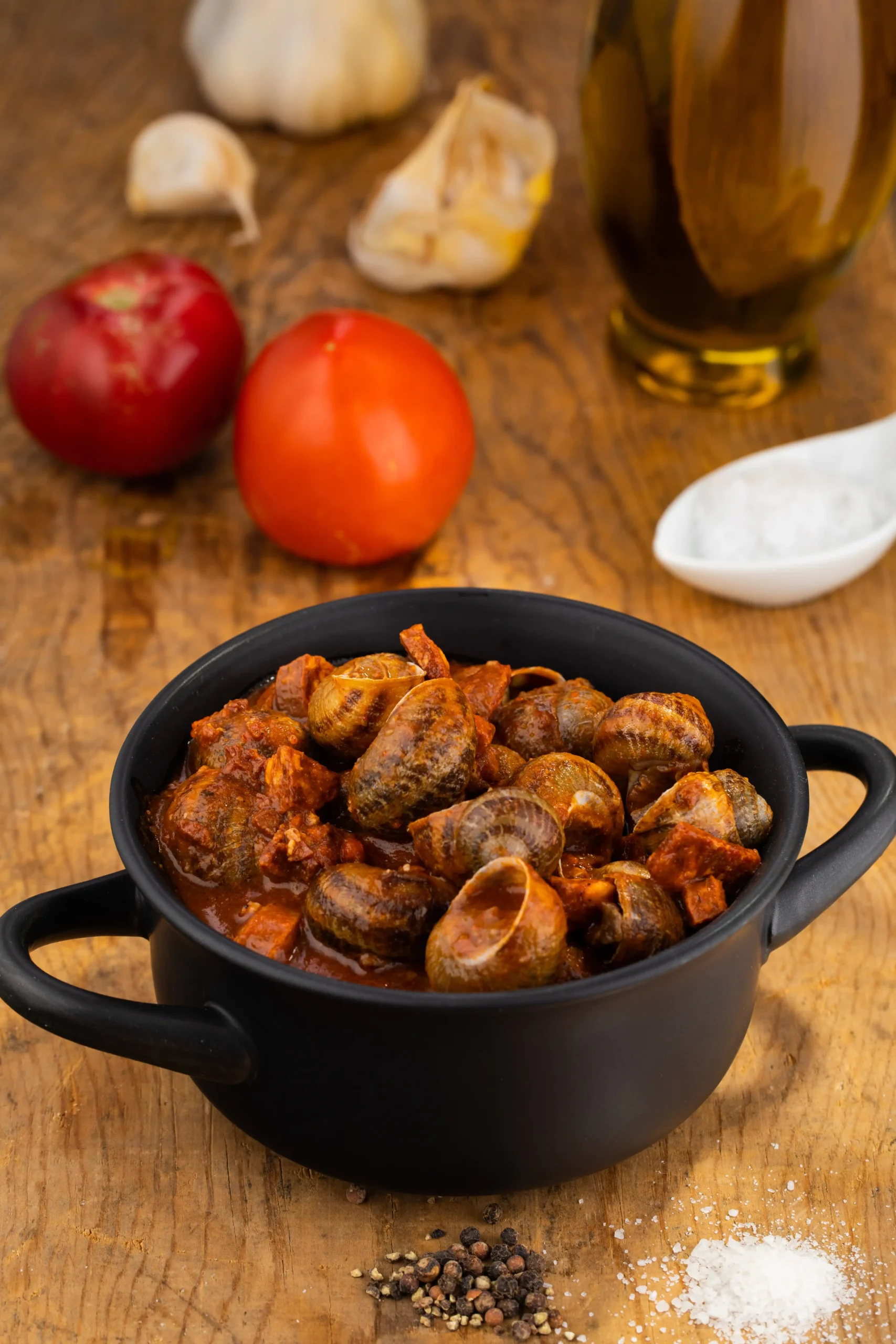 plato de Caracoles de Gredos
