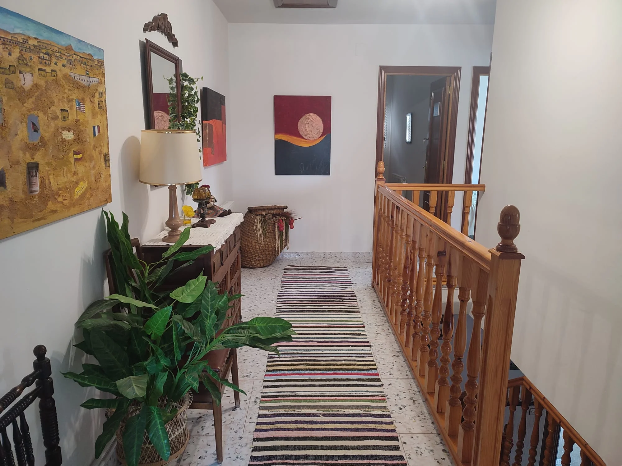 Pasillo en Casa Rural Regajo Lobos